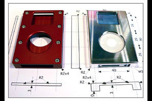 2種類の「Armor plate for iPod nano」